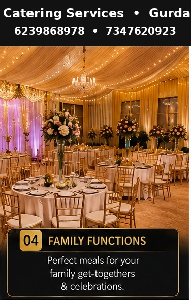 Birthday party catering
